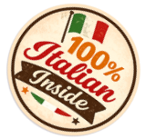 Label 100% Italian Inside